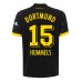 Borussia Dortmund Mats Hummels #15 Borte Drakt 2023-24 Kortermet